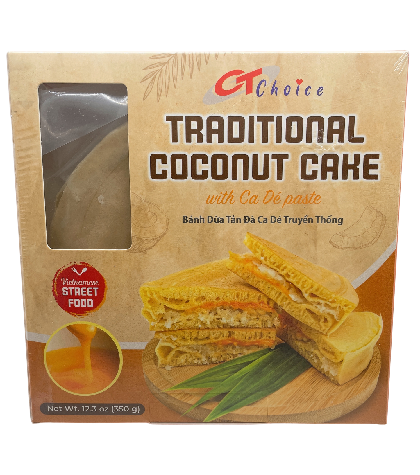 CT Choice - Coconut Cake - With Ca Dé Paste
