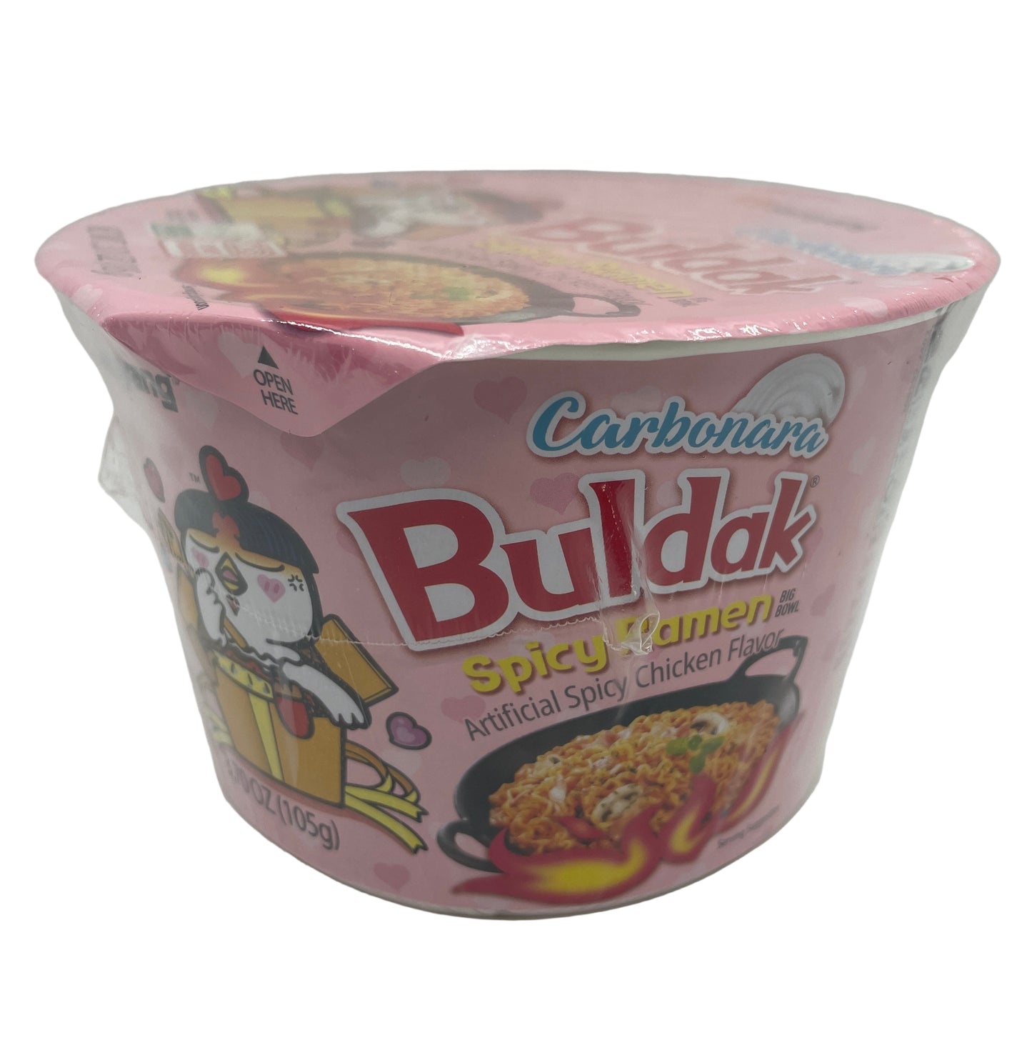Buldak Spicy Chicken Noodle Carbonara Flavor Ramen