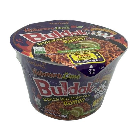 Buldak Artificial Spicy Chicken Flavor Ramen - Habanero Lime