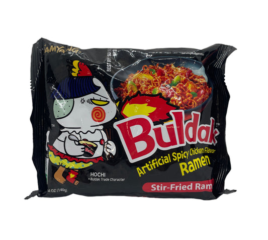 Buldak Artificial Spicy Chicken Flavor Ramen - Stir-Fried Ramen
