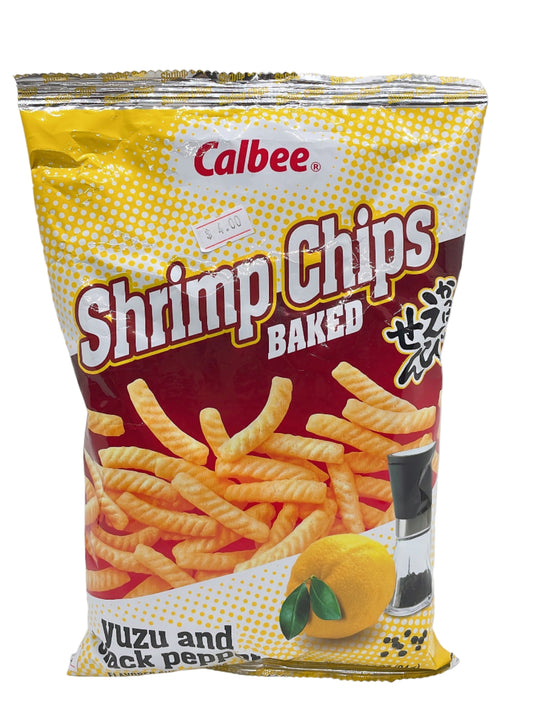 Calbee - Shrimp Chips Yuzu and Black Pepper
