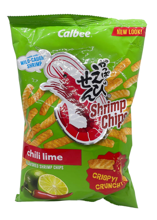 Calbee - Shrimp Chips Chili Lime - New Look