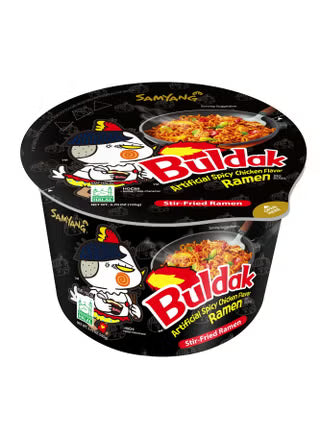 Buldak Artificial Spicy Chicken Flavor Ramen - Stir-Fried Ramen Cup